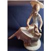 Image 3 : Lladro Porcelain Clown w/ Umbrella 5x11