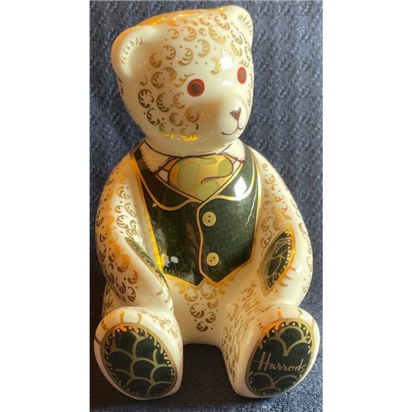Royal Crown Derby Harrods Teddy 3x5
