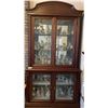 Image 1 : Wood China Cabinet 47x20x86 ***CONTENTS NOT INCLUDED***