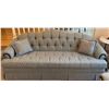 Image 1 : 3 Seat Sofa Couch Chesterfield 80x36x34