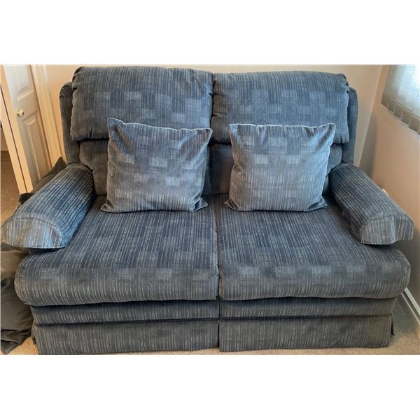Upholstered 2 Seater Couch Loveseat 58x36x47