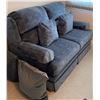 Image 2 : Upholstered 2 Seater Couch Loveseat 58x36x47