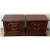 Image 1 : Pair of Matching Side Tables Dressers 27x17x23
