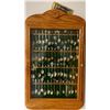 Image 1 : Collection of Assorted Decorative Spoons w/ Mountable Wood & Glass Display Case