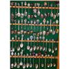 Image 2 : Collection of Assorted Decorative Spoons w/ Mountable Wood & Glass Display Case