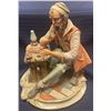 Image 1 : Capodimonte Clock Maker Man 8x8x10