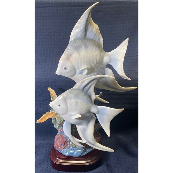 Lladro Under The sea Crystal Fish Figurine