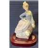 Image 1 : Lladro Porcelain Lady w/ Umbrella 5x8