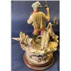 Image 3 : Capodimonte Fisherman Figurine 8x8x13