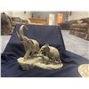Image 1 : Lladro Porcelain Elephants 16x6x14