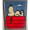 Image 1 : Large "Snoopy" Embroidered Wall Art 21x28