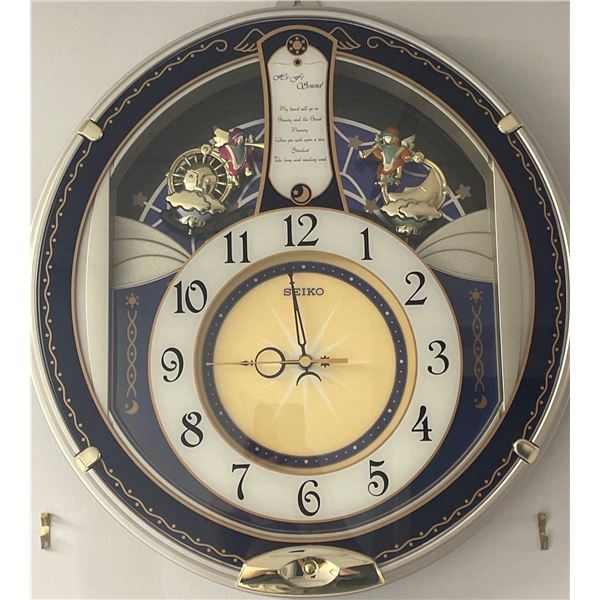 Seiko Decorative Wall Clock 16x3x17