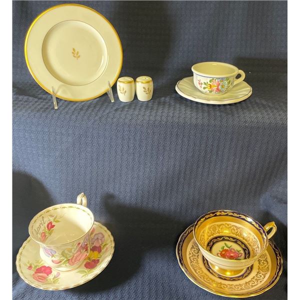 Assortment of Bone China Paragon Royal Albert Bassino