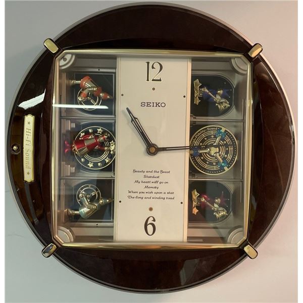 Seiko Decorative Wall Clock 16x3x16