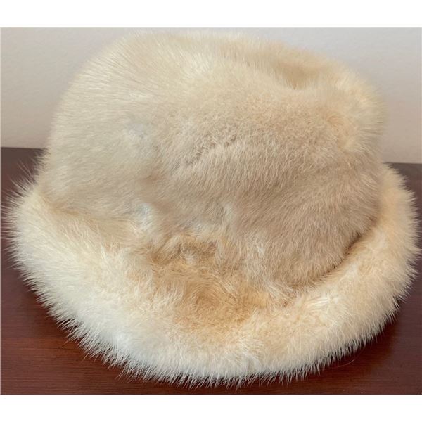 White Fox Fur Hat