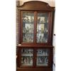 Image 1 : Wood China Cabinet 47x20x86 ***CONTENTS NOT INCLUDED***