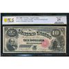 Image 1 : 1880 $10 Jackass Legal Tender Note PCGS 25