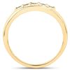 Image 2 : 14KT Yellow Gold 0.26ctw Yellow Diamond Ring