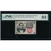 Image 1 : 10 Cent Fifth Issue Fractional PMG 64EPQ