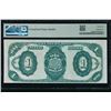 Image 2 : 1891 $1 Treasury Note PMG 64EPQ