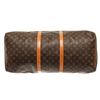 Image 4 : Louis Vuitton Brown Monogram Canvas Keepall 60 Duffel Bag