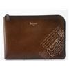 Image 1 : Berluti Brown Venetian Leather Calligraphy Nino GM Document Case