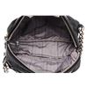 Image 5 : Chanel Black Canvas Leather Twisted Tweed Shoulder Bag