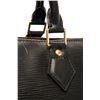 Image 6 : Louis Vuitton Castilian Black Leather Speedy 30 Boston Bag