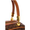 Image 6 : Celine Brown Fabric Leather Macadam Handbag