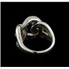Image 3 : 0.48 ctw Diamond Ring - 14KT White Gold