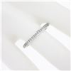 Image 4 : Classic Tiffany & Co. Platinum 0.26 ctw Channel Round Diamond Wedding Band Ring