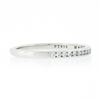 Image 7 : Classic Tiffany & Co. Platinum 0.26 ctw Channel Round Diamond Wedding Band Ring