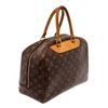 Image 3 : Louis Vuitton Brown Monogram Canvas Deauville Satchel Bag