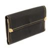 Image 2 : Louis Vuitton Black Leather International 3 Fold Wallet