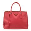 Image 2 : Prada Pink Saffiano Leather Galleria Shoulder Bag