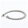 Image 3 : 9.24 ctw E-F COLOR Diamond 14K White Gold Tennis Bracelet