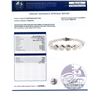 Image 4 : 9.24 ctw E-F COLOR Diamond 14K White Gold Tennis Bracelet