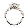 Image 4 : 1.35 ctw Diamond Ring - 14KT White Gold