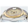 Image 4 : Rolex Ladies Two Tone 18K Yellow Gold And Steel Champagne Diamond Quickset Datej