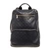 Image 1 : Louis Vuitton Black Damier Infini Leather Avenue Backpack