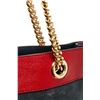 Image 6 : Gucci NY Navy Suede Red Leather Yankees Rajah Bag