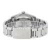 Image 6 : Rolex Mens Quickset Stainless Steel Sapphire Silver Index Dial Oyster Band Datej