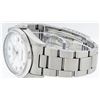 Image 9 : Rolex Mens Stainless Steel Sapphire White Roman Datejust With Oyster Band 36MM