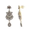 Image 2 : 1.15 ctw Diamond Dangle Earrings