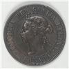 Image 2 : Canadian Large Cent 1900 NO-H Semi Key Date EF+