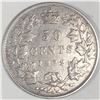 Image 1 : 1872 Queen Victoria 50 Cents  VF+++