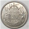 Image 1 : 1957 Queen Elizabeth 50 Cents