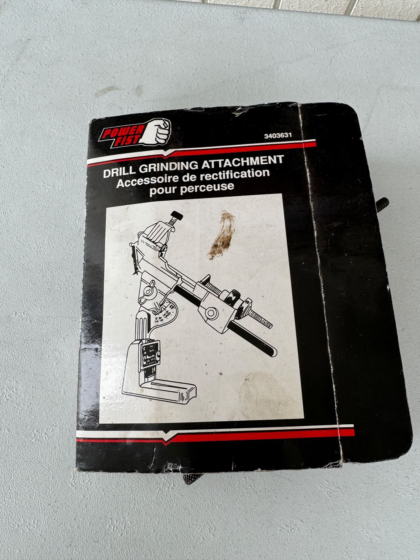 Drill grinding attachment