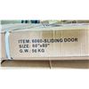 Image 2 : *NEW IN BOX* SUBHI 6060 60" X 60" SLIDING SHOWER DOOR