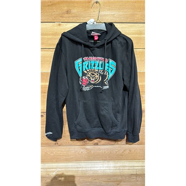 NEW MITCHELL AND NESS VANCOUVER GRIZZLIES HOODIE SIZE M